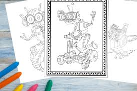 There are tons of great resources for free printable color pages online. Robot Coloring Pages For Boys Girls Fun Happy Home