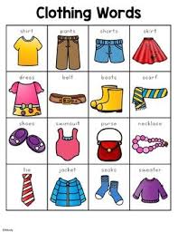It's important to keep the kids of all ages busy, active, and educated all summer long. Clothing Words Learning English For Kids Flashcards For Kids Clothes Words