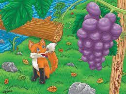 Again, the fox took a few paces back and tried to reach them, but still failed. Story Terra The Fox And The Grapes Lion And The Mouse Picture Story Writing Drawing For Kids