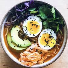 Add garlic and cook, stirring occasionally for 1 minute. Kimchi Ramen With Microgreens Avocado And An Egg By Copinaco Quick Easy Recipe The Feedfeed