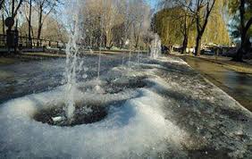 Se Congelo El Agua De La Fuente De Santa Rosa De Calamuchita Noticias Cadena 3 Argentina
