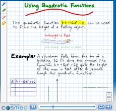Let's return to the subject of domains and ranges. Determining The Domain And Range For Quadratic Functions Texas Gateway