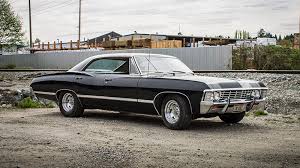 The impala is dean winchester 's trademark black 1967 chevrolet impala. The Supernatural 1967 Chevy Impala Is A Big Block Beast Utility Wallet