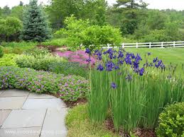 Sustainable Landscape Contractor Serving Burlington Vt Area Organic Native Plants Stone Traditional Landscape Backyard Water Feature Landscape Design