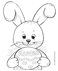 Plus, it's an easy way to celebrate each season or special holidays. 10 Places For Free Easter Bunny Coloring Pages
