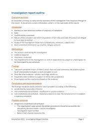 Workplace Investigation Report Examples Pdf Examples Inside Workplace Investigation Report Template 1 Report Template Book Report Templates Executive Summary