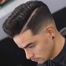 Skin fade, also known as bald fade, is achieved when the size of the hair is reduced as it moves towards the neck. Pin On Looking Greasy Shiny Wet