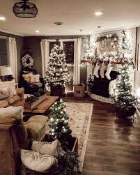 Modern Christmas Living Room Decorating Ideas Christmas Holida Modern Christmas Living Room Christmas Decorations Living Room Living Room Ideas For Christmas