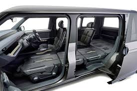 Minivans are known for their vast cargo space as compared to suvs. Toyota S Toolbox Concept Sport Utility Minivan Gearjunkie