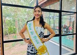 Iara Infantes a Musa da Pesca 2026 representa a beleza da mulher cacerense no 43&ordm; FIPe - Prefeitura Municipal de C&aacute;ceres