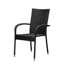 Add Versatile Outdoor Seating For Dining Chatting Or Relaxing Poolside With The Stackable Morg In 2020 Outdoor Wicker Chairs Patio Dining Chairs Outdoor Dining Chairs