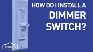 Video explaining how to safely change a normal light switch to a dimmer switch. Install A Dimmer Switch