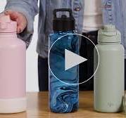Simple Modern Water Bottle with Straw, Handle, and Chug Lid Vacuum  Insulated Stainless Steel Metal Thermos Bottles | Large Leak Proof BPA-Free  Flask ...