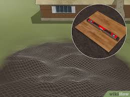 Level the string with a small hanging level. How To Level Ground For A Pool With Pictures Wikihow