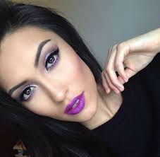 Casual Everyday Makeup Purplelip Purple Lipstick Makeup Obsession Makeup Lover