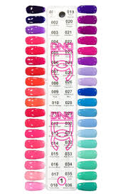 56 unmistakable gelish nail colour chart