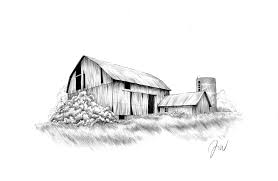 These are in sets of eight with different old barn designs in each packet or available with 8 of same design. No Country For Old Barns Drawing By Jamie Warkentin