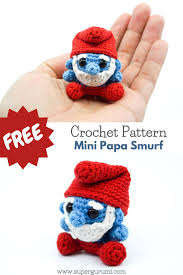 This special fox from durene jones is a bit bigger than most of our design, but still well within the reach of all levels of stitcher. Amigurumi Mini Papa Smurf Crochet Pattern Stitching Blog