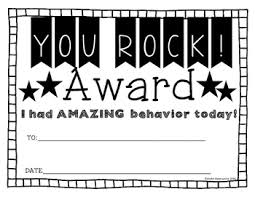 Behavior Chart Printable Cool Cat Theme