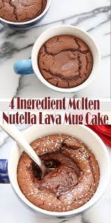 20 Delicious Comforting Mug Cake Recipes Brighter Craft In 2020 Mug Recipes Nutella Desserts Nutella Recipes