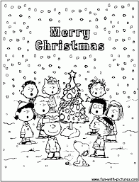 Charlie Brown Christmas Coloring Pages Pdf Coloring And Drawing