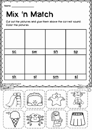 These 10 worksheets are fun for the kids. S Blend Worksheets First Grade New R Blends Fill In The Blanks Worksheet Printable Worksheets Example