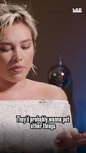 Florence Pugh and Andrew Garfield argue over how a dog would wear pants.  🐶👖 , What’s your vote? 2 legs or 4?