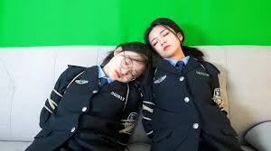 BoundHub - two Asian policewomen in trouble