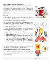 Leitura, escrita, e soletração ou uma combinação de duas ou três destas dificuldades. Calameo Tipos De Problemas De Aprendizaje