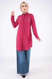 Pul Islemeli Tunik Tsd2627 Fusya Tunik Triko Urunler