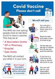 The purpose of the campaign is to build trust in the vaccine, get out the facts and help generate enthusiasm around the. Nhs Covid 19 Vaccine Please Don T Call Us Keep Safe Easy Read Coronavirus Information