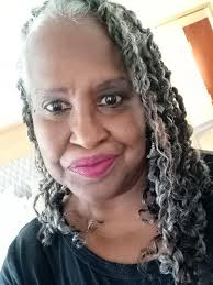 Flexing my silver hair #charityjoy #contentcreator #silverhair #fbpost