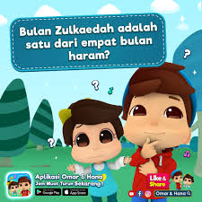 Jom tonton lagu baharu di youtube omar & hana setiap hari sabtu, jam 8.30 pagi. Omar Hana Apa Yang Istimewa Dengan Bulan Zulkaedah Facebook