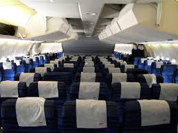 Northwest Airlines Dc10 Forward Coach Section Northwest Airlines Airplane Interior Aircraft Interiors