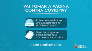 Check spelling or type a new query. Cidade De Sao Paulo On Twitter Receber A Dose Da Vacina Contra Covid 19 E Um Momento Magico Para Tornar O Processo Mais Agil Nao Esqueca De Realizar O Pre Cadastro No Site Vacina