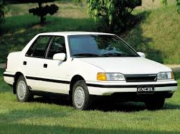 Hyundai Excel Sedan X2 1989 92 Hyundai Sedan Excel