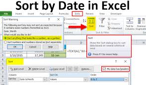 Sort By Date In Excel Examples How To Sort By Date In Excel