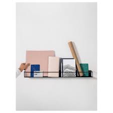Sammanhang Wall Shelf Black Ikea In 2020 Ikea Wall Shelves Wall Shelves Wall Shelf Decor