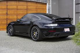 2015 Porsche 911 991 Turbo S Jet Black Metallic Turbo S Porsche Porsche 911