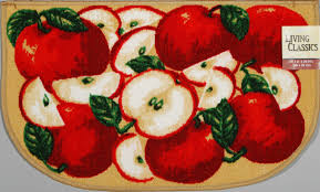 See more ideas about apple kitchen decor, apple decorations, kitchen decor. Living Classics Orchard Apples Kitchen Slice Rug Buy Online In Aruba At Aruba Desertcart Com Productid 10520889