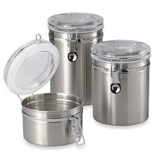 Maybe you would like to learn more about one of these? Oggi Brushed Stainless Steel Canister Bed Bath Beyond