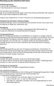 Jun 02, 2021 · dieser akzeptiert die außerordentliche kündigung dann oft schon aus eigeninteresse. Arbeitsrecht Beendigung Des Arbeitsverhaltnisses Pdf Kostenfreier Download