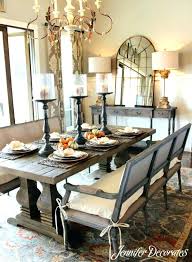 It is a very nice touch to have these candles around the dining room table because they will help to light up the area and will look great. Decor Dining Room Tables Table Candle Centerpieces Ideas Simple House N Decor