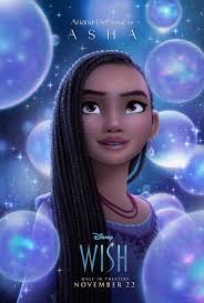 Ariana DeBose is Asha and Chris Pine is King Magnifico in Disney's #Wish.  Arriving only in theaters November 22! 🌟