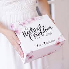 Der Hochzeits Countdown Kalender Geschenke Fur Die Braut Geschenk Hochzeit Polterabend Geschenk