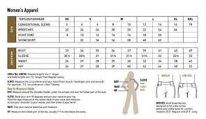 Ariat Jeans Size Chart