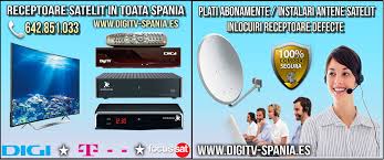 Pagina contine o lista cu adrese web ale posturilor tv. Televiziune Digi Tv Telekom Dolce Romania Spania