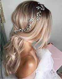Statt Hochsteckfrisur Traumhafte Brautfrisuren Fur Offenes Haar Brautfrisur Frisur Hochgesteckt Frisur Hochzeit