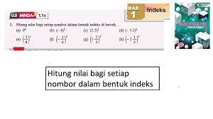 To view this page ensure that adobe flash player version 10.0.0 or greater is installed. Kssm Matematik Tingkatan 3 Bab 1 Indeks Hitung Nilai Uji Minda 1 1c No1 Buku Teks Youtube