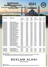 Diyanet ve fazilet takvime gore 18.01.2021 tarihli vakitler. Imsakiye 2021 Almanya Ve Avrupa Shop E Imsakiye Imsakiye 2021